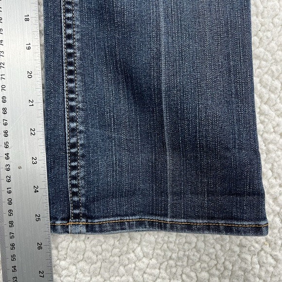 Silver Jeans Women's Size 32 (Actual 30x25.5) Blue Suki Capri - Picture 13 of 15